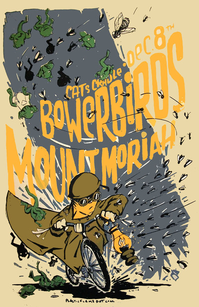 Bowerbirds, Mount Moriah, Carrboro, NC 2012