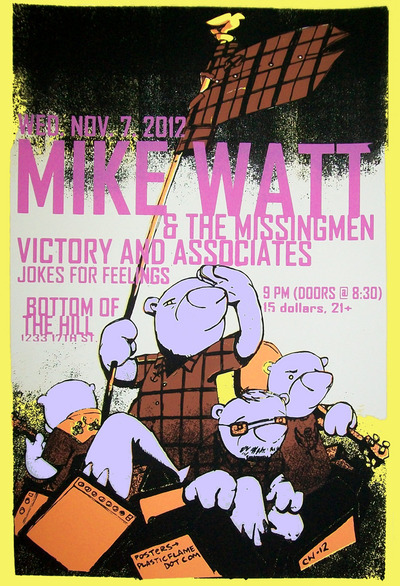 Mike Watt, San Francisco, 2012