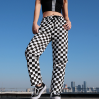 Free Shipping-CHECKER PANTS - Thumbnail 3