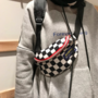 Free Shipping-90s CHECKER FANNY PACK-1