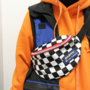 Free Shipping-90s CHECKER FANNY PACK-4