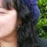 Crochet  STARFISH Slouch Hat - Thumbnail 3