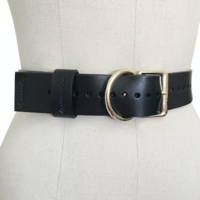 Signature Belt ( Black + Gold ) - Thumbnail 1