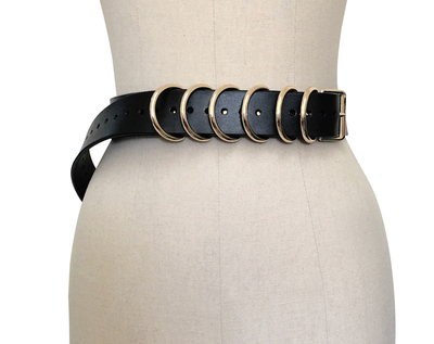 Lucy Belt ( Black + Gold )