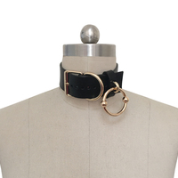 Sabrina Choker ( Black + Gold ) - Thumbnail 1