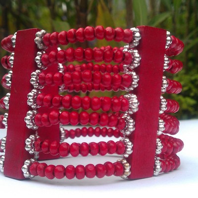 Fiesta stretch bracelet (also in pomegranate)