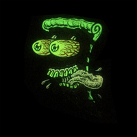 Pizza Face 2 Pin - Thumbnail 2