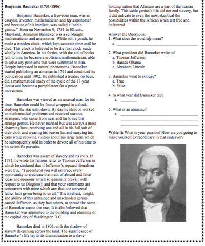 Image of 50 Afrikans You Must Know Vol. 2: Reading Comprehension Workbook