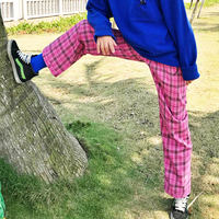 PINKY PLAID PANTS - Thumbnail 2