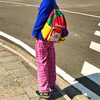 PINKY PLAID PANTS - Thumbnail 3