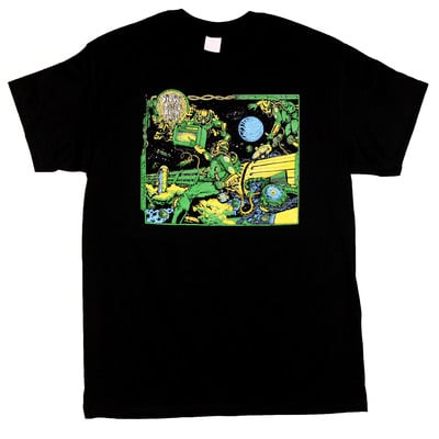 Weedian - slow riffs bong hits in space - t shirt