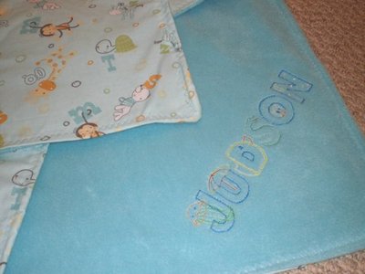 Personalized Baby Blanket