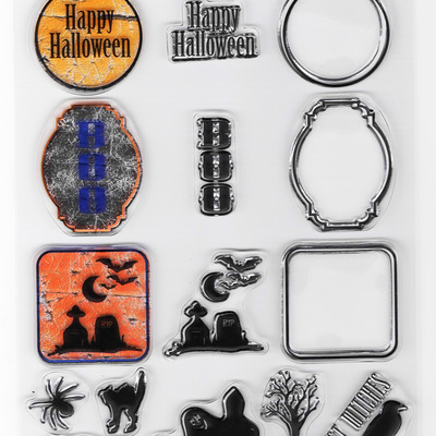 Stampology spooky shadows 15 pcs 6x7.5"