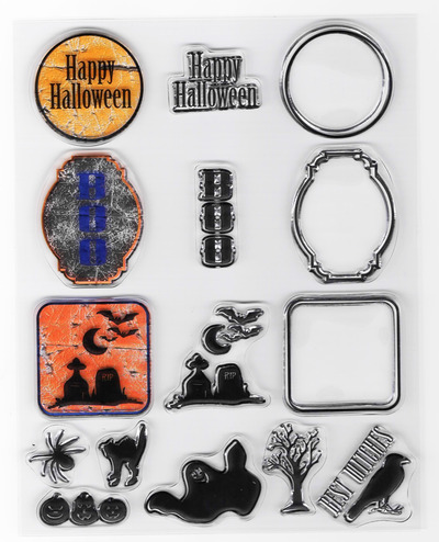 Stampology Spooky Shadows 15 pcs 6x7.5"