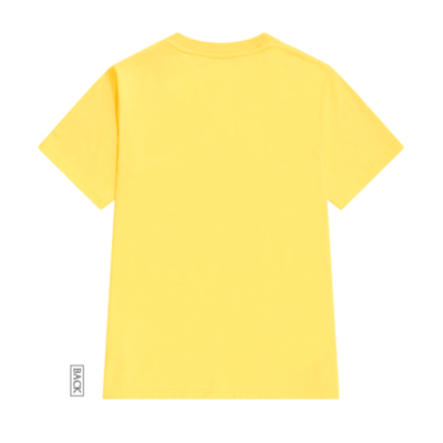 Game over t shirt in yellow