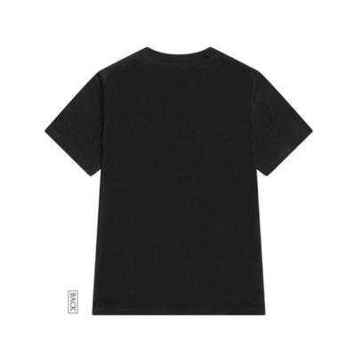 Game over t shirt in black