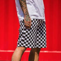 VINTAGE CHECKER SHORTS - Thumbnail 4