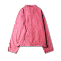 Free Shipping-VINTAGE PINKY DENIM JACKET - Thumbnail 1