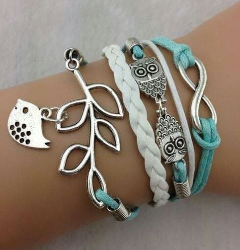 Own,Infinity, Bird Rope Bracelet