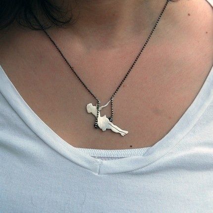 Swinging Girl Necklace
