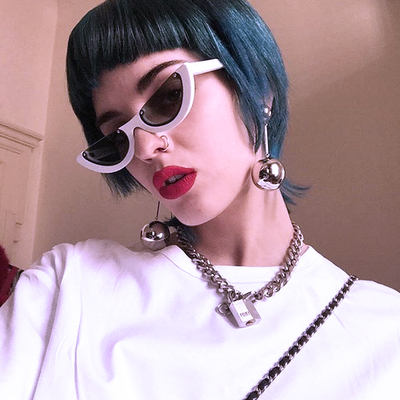 The half moon sunglasses