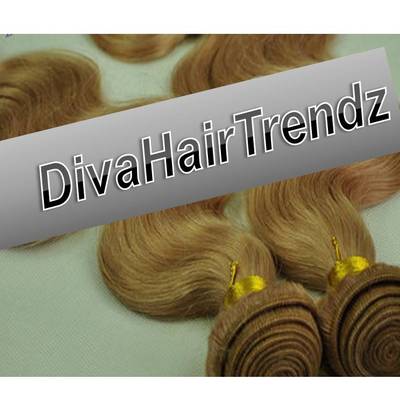 18" brazilian honey blonde body wave or straight hair [ 3 bundles 18" + 14" closure]