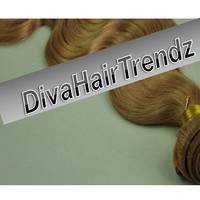 18" Brazilian Honey Blonde Body Wave or Straight Hair [ 3 BUNDLES 18" + 14" Closure] - Thumbnail 2