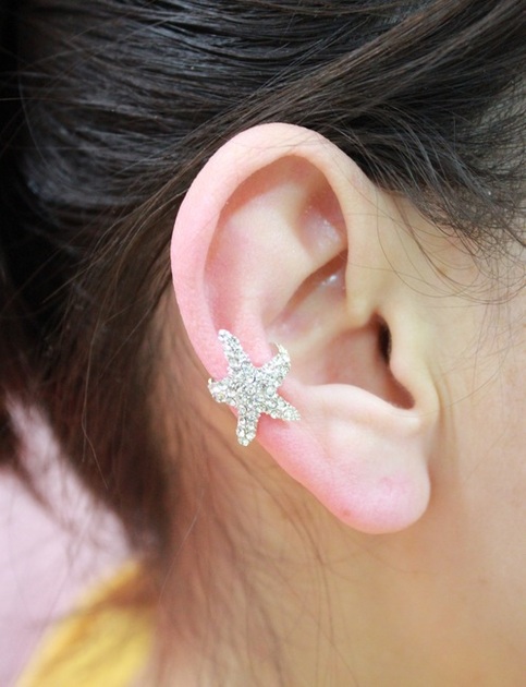 Starfish Ear Cuff