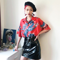 Free Shipping-CYBER PUNK DRAGON BLOUSES - Thumbnail 1