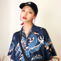 Free Shipping-CYBER PUNK DRAGON BLOUSES - Thumbnail 2