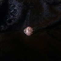 Alloy Ring - Silver - Synthetic Stone  - Thumbnail 2