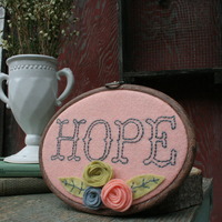 HOPE in peach - Thumbnail 1