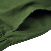 ARMY GREEN CHINO SHORTS - Thumbnail 3