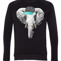  Disphunktional Dope Elephant Crew Neck