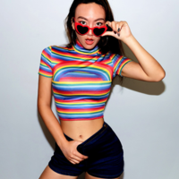 Free Shipping-RAINBOW TOP - Thumbnail 3