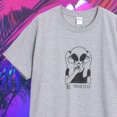 Be yourself t shirt 