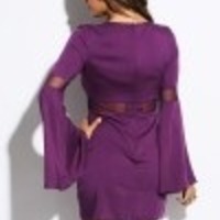 Purple See Me Dress - Thumbnail 1