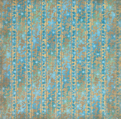 Recess Tiki Shack Scatter Stripe 12x12"