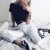 DOUBLE STRIPE JOGGER PANTS - Thumbnail 3