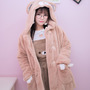 Kawaii Winter Bear Hooded Warm Coat-3