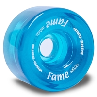 Fame (Clear) Roller Skate Wheels - 4 Colors - Thumbnail 1