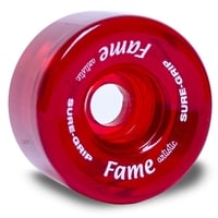 Fame (Clear) Roller Skate Wheels - 4 Colors - Thumbnail 3