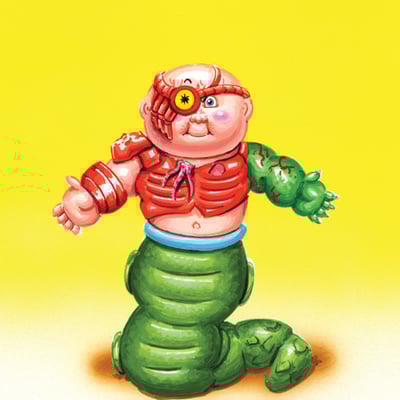 Golob u. russ / wormy ernie final art - g.i. jokes series 2 2018 - Thumbnail 4