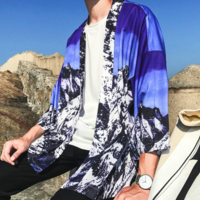 Free Shipping-JAPANESE ICE BREG KIMONO JACKET - Thumbnail 2