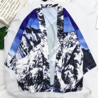 Free Shipping-JAPANESE ICE BREG KIMONO JACKET - Thumbnail 3