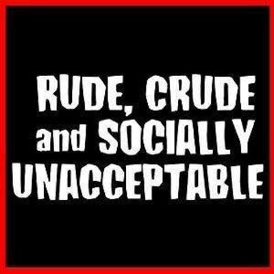 Really rude humor - upcycled