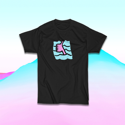 I am ok t shirt in black