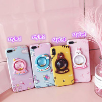 Fashion New Unicorn Spacecraft UFO phone case - Thumbnail 1