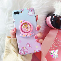 Fashion New Unicorn Spacecraft UFO phone case - Thumbnail 4