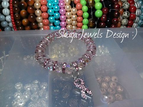 Awareness bracelet (Breast Cancer)